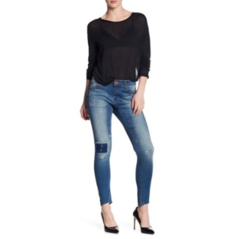 NWT One Teaspoon Americano Desperados Jean Size 24 - Picture 4 of 8